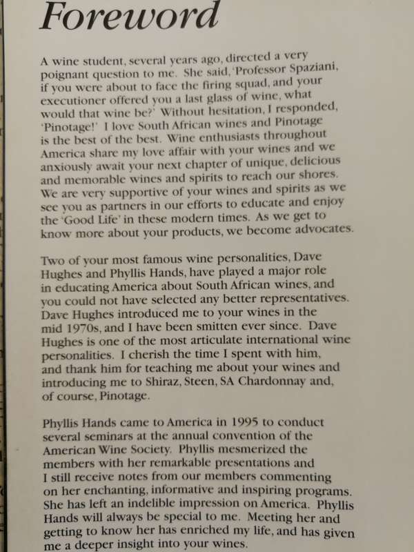 WINES AND BRANDIES OF THE CAPE OF GOOD HOPE PHYLLIS HANDS DAVID HUGHES The Definitive Guide wine