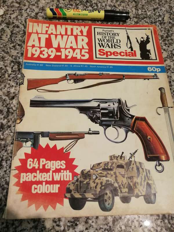 PURNELL`S History of the WORLD WARS SPECIAL INFANTRY AT WAR 1939-1945  ( WW2 WORLD WAR TWO army  )