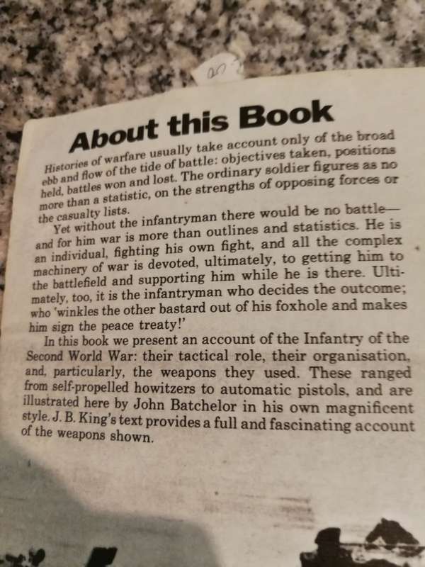 PURNELL`S History of the WORLD WARS SPECIAL INFANTRY AT WAR 1939-1945  ( WW2 WORLD WAR TWO army  )