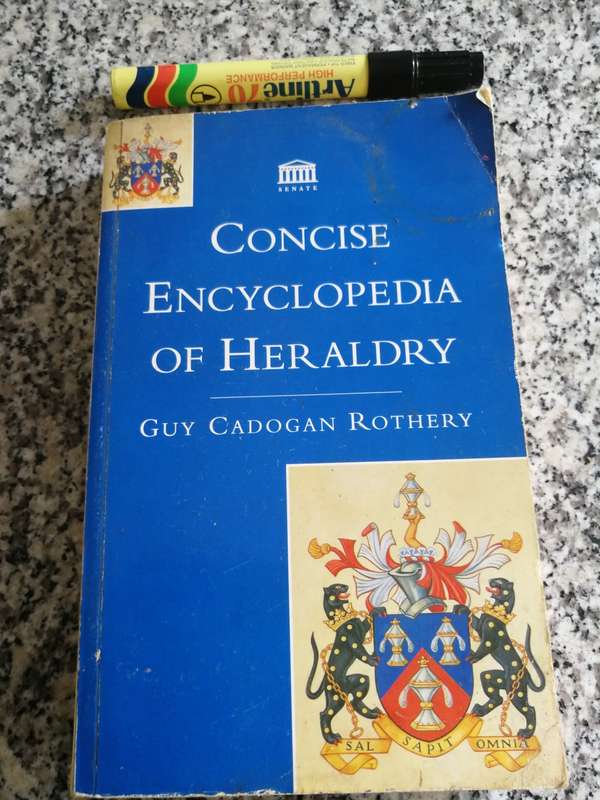 CONCISE ENCYCLOPEDIA OF HERALDRY GUY CADOGAN ROTHERY  pictorial representations identify individuals