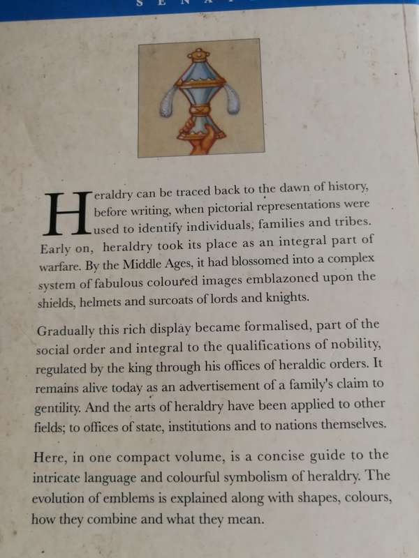 CONCISE ENCYCLOPEDIA OF HERALDRY GUY CADOGAN ROTHERY  pictorial representations identify individuals