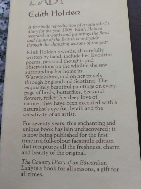 THE COUNTRY DIARY OF AN EDWARDIAN LADY EDITH HOLDEN