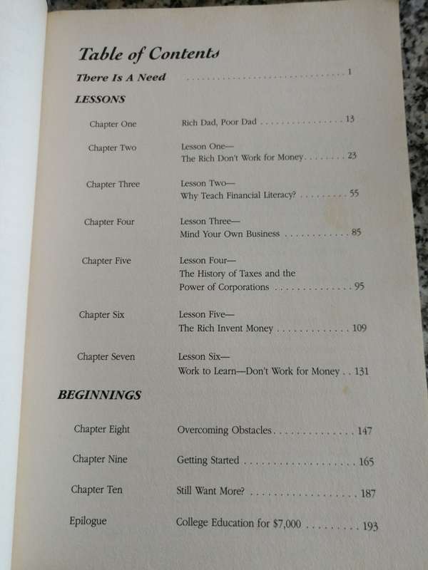 RICH DAD POOR DAD by ROBERT T KIYOSAKI  - teaching kids about money ( large format )
