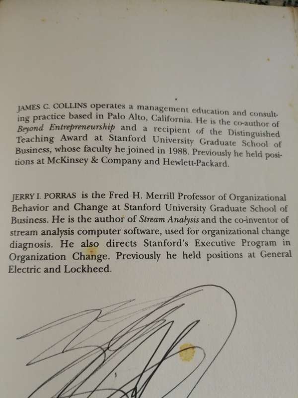 BUILT TO LAST Successful Habits of Visionary Companies JAMES C COLLINS & JERY I PORRAS