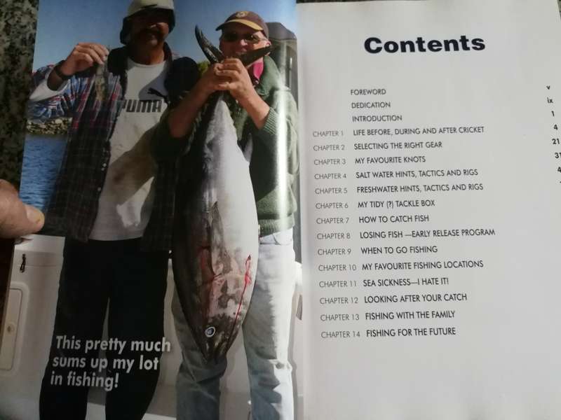 MERV CAUGHT IN THE DEEP MERV HUGHES  (  fishing angling including deep sea game fishing )