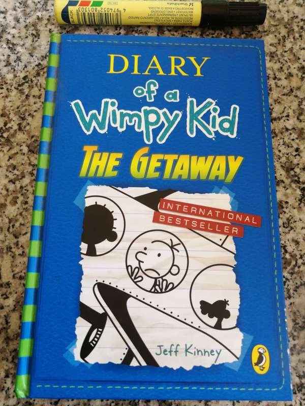 THE DIARY OF A WIMPY KID THE GETAWAY JEFF KINNEY ( Hardcover )