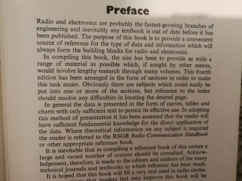 RADIO DATA REFERENCE BOOK T G GILES G R JESSOP ( Electronics electrical  radio )