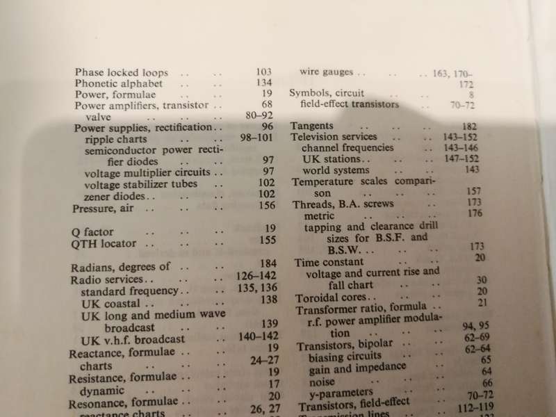 RADIO DATA REFERENCE BOOK T G GILES G R JESSOP ( Electronics electrical  radio )