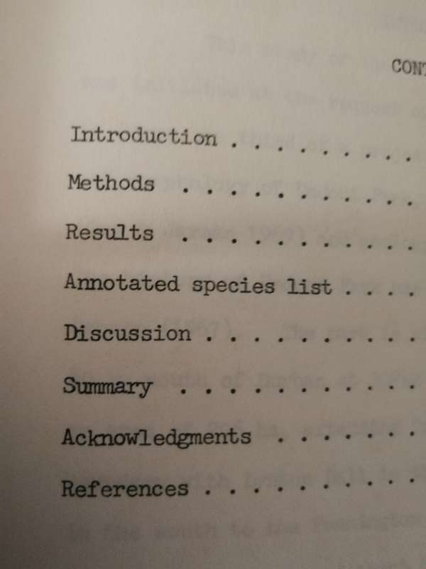 A SURVEY OF THE BIRDS OF UMDONI PARK  and LYNTON HALL  Natal South Coast  GORDON L MACLEAN