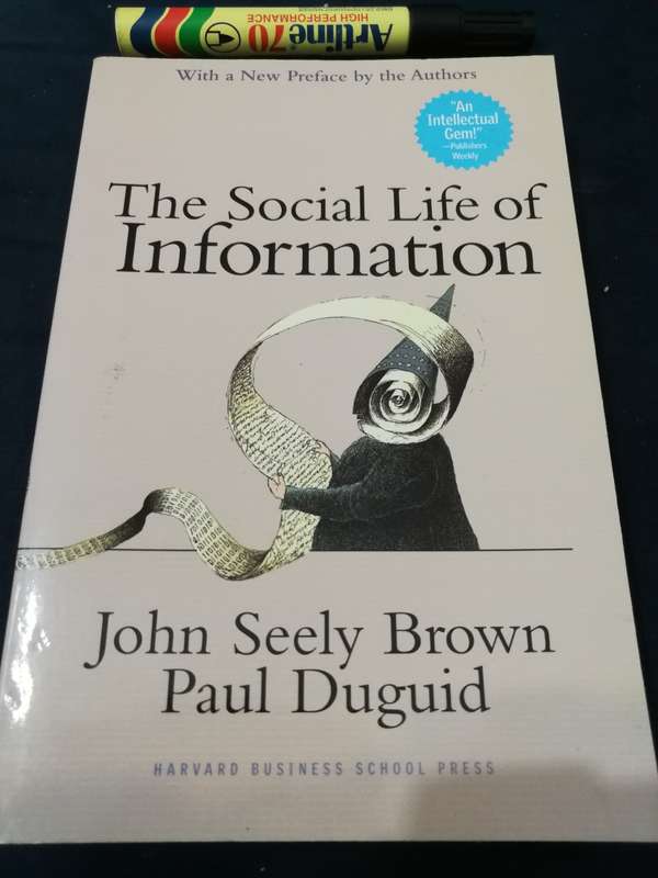 THE SOCIAL LIFE OF INFORMATION JOHN SEELY BROWN PAUL DUGUID ( impact of technology )