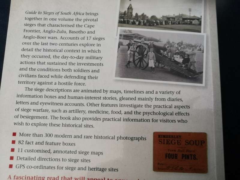 GUIDE TO THE SIEGES OF SOUTH AFRICA NICKI VON DER HEYDE