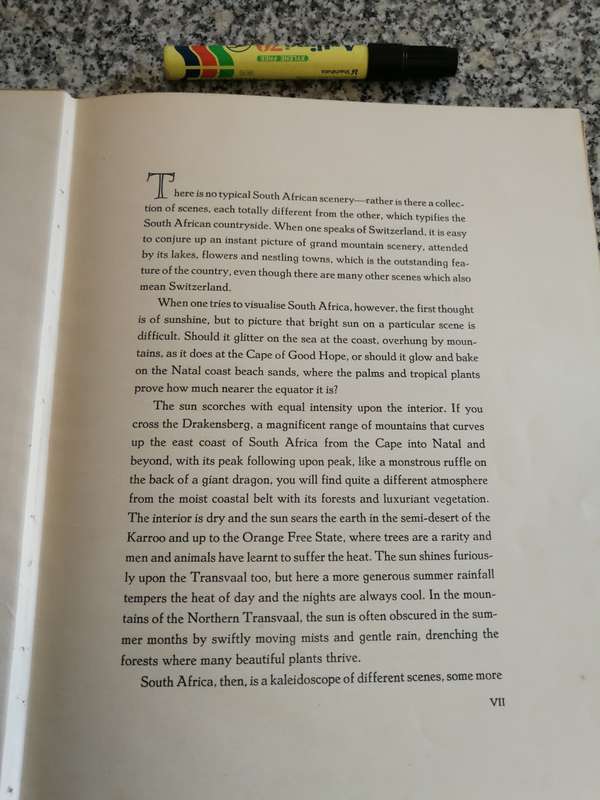 SOUTH AFRICA LAND OF SUNSHINE EZRA ELIOVSON First Printing 1953