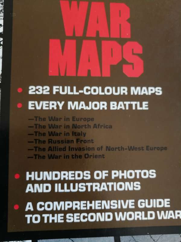 WAR MAPS WORLD WAR II AIR SEA AND LAND SIMON GOODENOUGH WW2