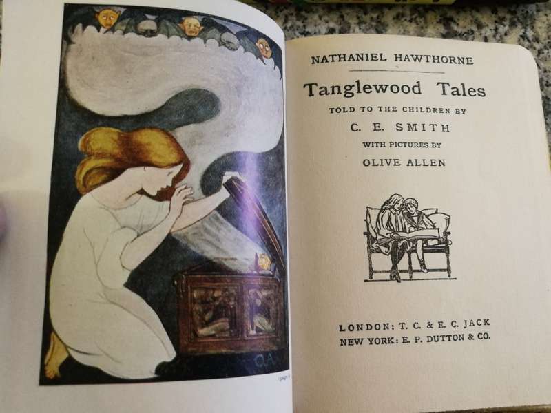 TANGLEWOOD TALES TOLD TO THE CHILDREN BY C E SMITH Pictures Olive Allen NATHANIEL HAWTHORNE