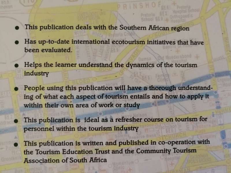 3 Books TRAVEL AND TOURISM Vol. 1  TRAVEL AND TOURISM NQF level 4 and TRAVEL AND TOURISM NQF level 3