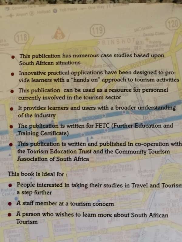 3 Books TRAVEL AND TOURISM Vol. 1  TRAVEL AND TOURISM NQF level 4 and TRAVEL AND TOURISM NQF level 3