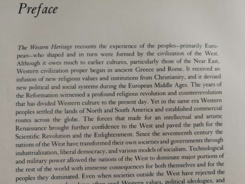 THE WESTERN HERITAGE DONALD KAGAN STEVEN OZMENT FRANK M TURNER Yale University 1979