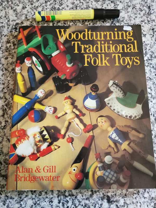 WOODTURNING TRADITIONAL FOLK TOYS ALAN & GILL BRIDGEWATER (  wood wooden lathe  Woodworking )
