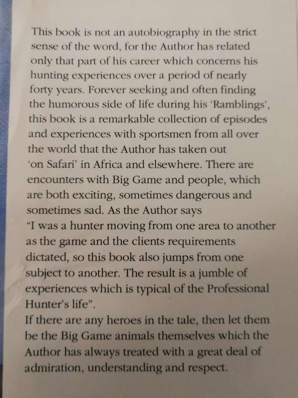 THE HUNTER AND THE GO AWAY BIRD Ramblings of an African Hunter STEPHEN J SMITH