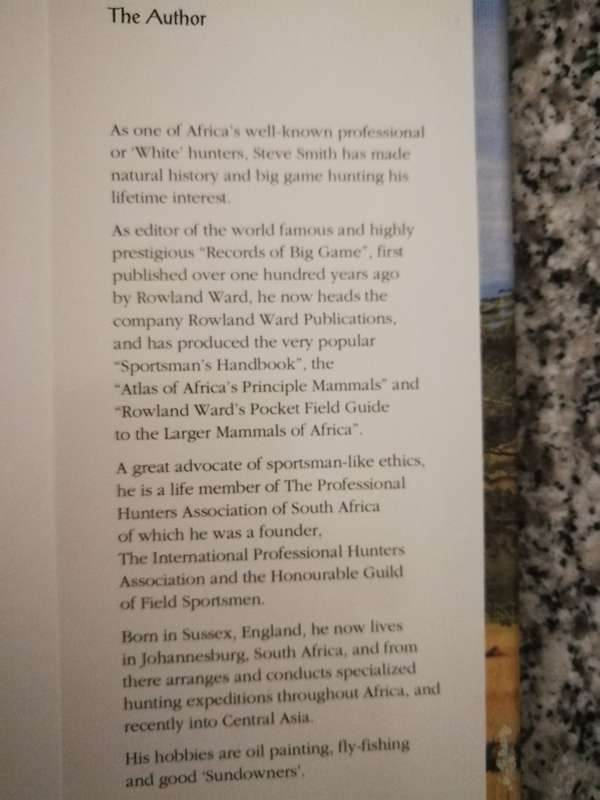 THE HUNTER AND THE GO AWAY BIRD Ramblings of an African Hunter STEPHEN J SMITH