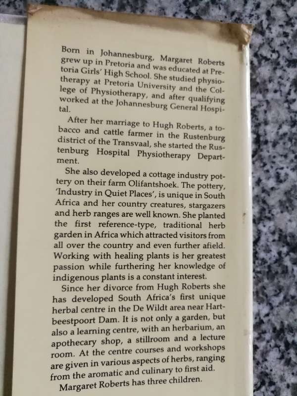 GROWING HERBS WITH MARGARET ROBERTS Guide to Growing Herbs in S AFRICA including  many & varied uses