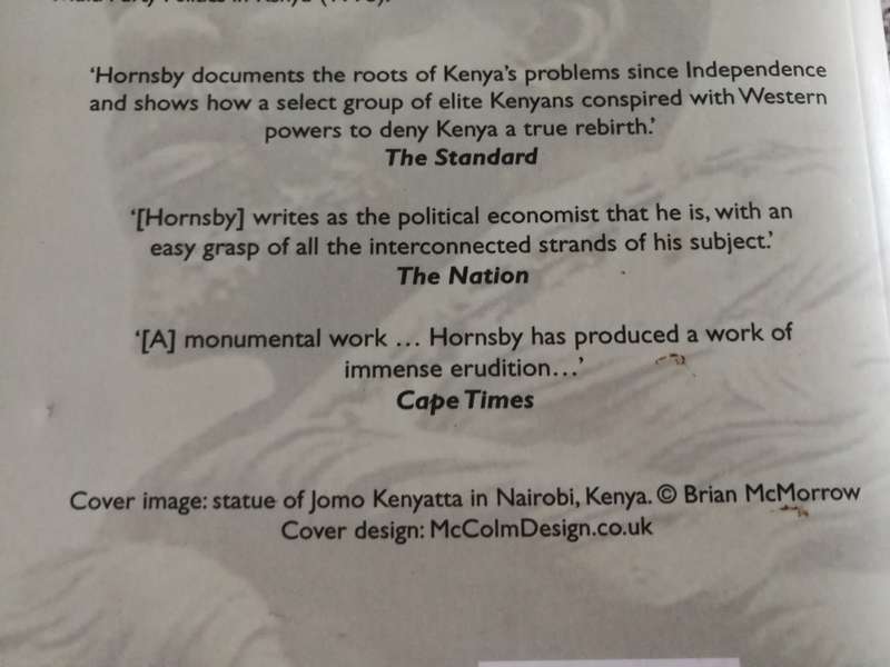 KENYA A HISTORY SINCE INDEPENDENCE CHARLES HORNSBY
