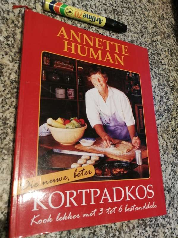 DIE NUWE BETER KORTPADKOS ANNETTE HUMAN Kook lekker met 3 tot 6 bestanddele