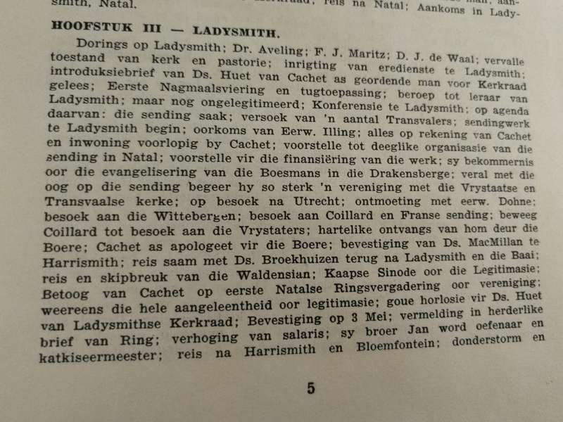 DIE LEWE VAN FRANS LION CACHET  Dr F KRIEL  1956 ( Die Sending ) ( NG KERK Transvaal )