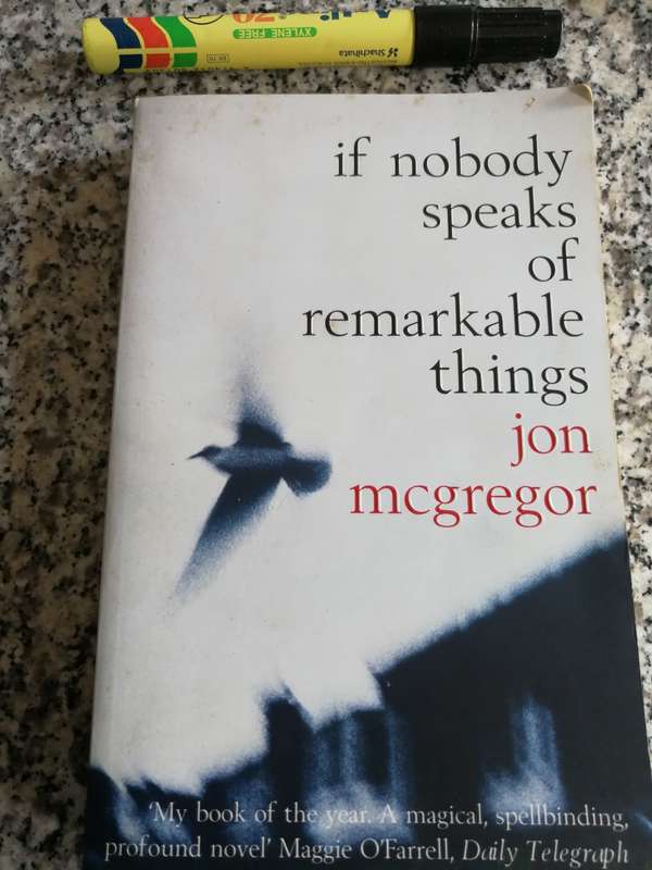 IF NOBODY SPEAKS OF REMARKABLE THINGS JON MCGREGOR