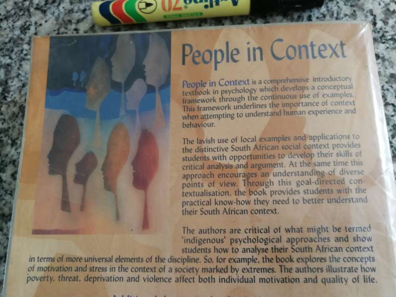 PEOPLE IN CONTEXT Third Edition 2004 Wilhelm Jordaan Jackie Jordaan