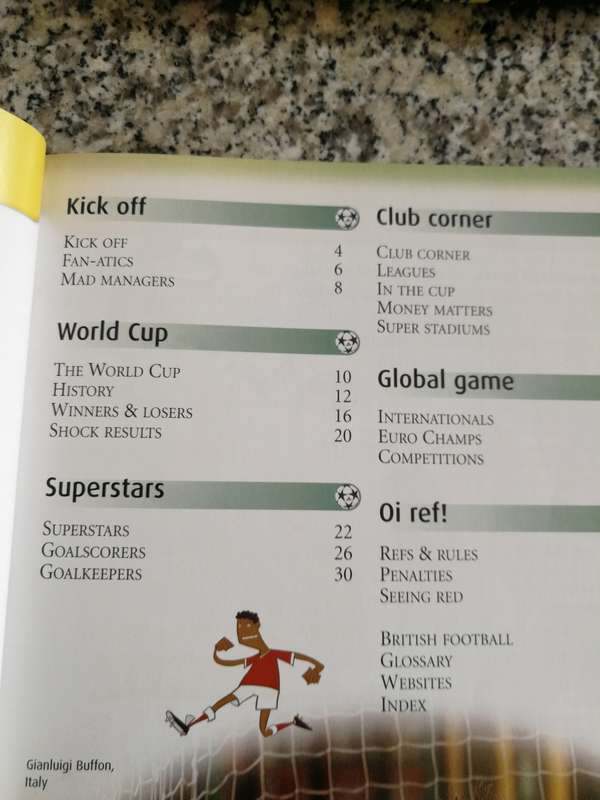 FANTASTIC FOOTBALL CLIVE GIFFORD  ( Includes the 2006 World Cup Chart )   ( Soccer )