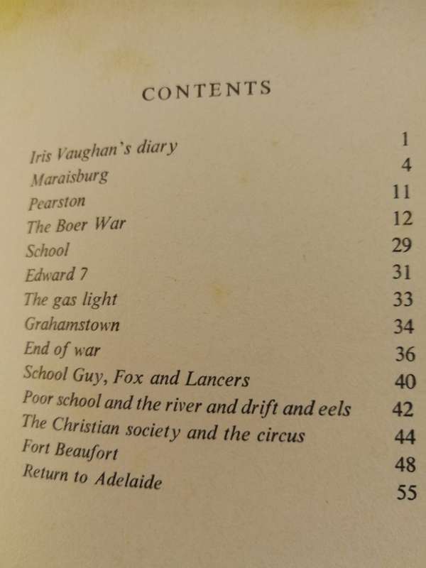 THE DIARY OF IRIS VAUGHAN