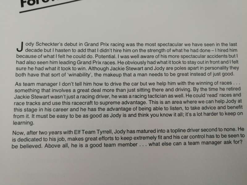 JODY AN AUTOBIOGRAPHY  ( Jody Schecter a South African Motor Racing Driver ) Note Ex School Library