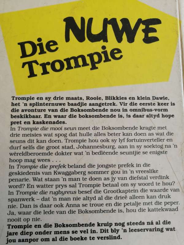 TROMPIE OMNIBUS Nommer 4  Drie Boeke in Een TOPSY SMITH Hardcover