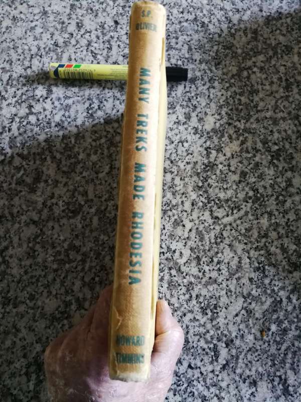MANY TREKS MADE RHODESIA S P OLIVIER ( Book states C P Olivier  which is an error ) No D/  jacket