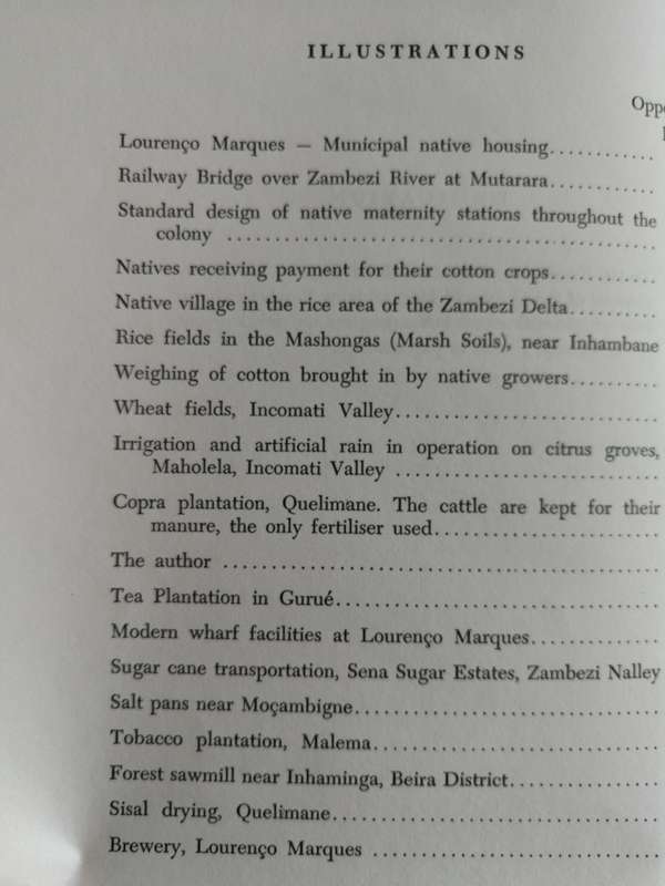 THE PORTUGUESE COLONY of MOCAMBIQUE An Economic Survey C F SPENCE 1951 Mozambique