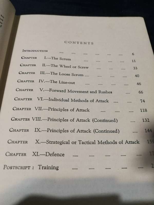 DANIE CRAVEN ON RUGBY  Reprinted 1953