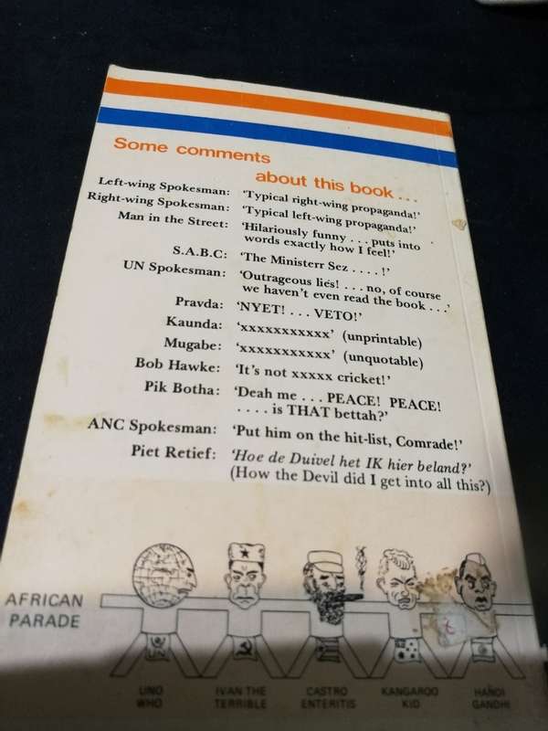 FOR BETTER OR FOR BOEREWORS  including Son of Alamein HOWARD WARREN  1988