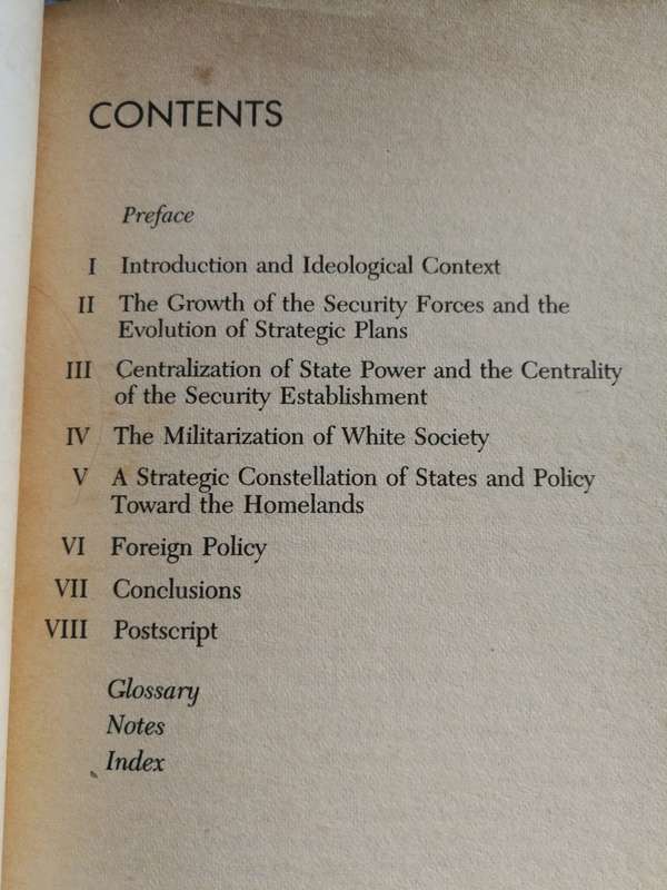 THE MILITARIZATION OF SOUTH AFRICAN POLITICS KENNETH W GRUNDY 1988