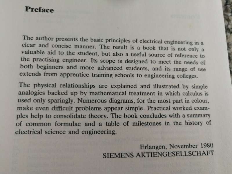 BASIC ELECTRICAL THEORY AND PRACTICE WOLGANG MULLER-SCHWARZ HEYDEN SIEMENS 1981