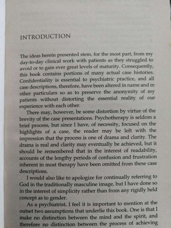 THE ROAD LESS TRAVELLED M SCOTT PECK