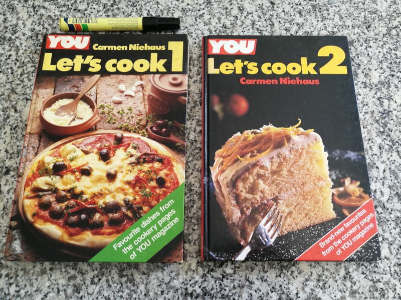2 Books YOU LETS COOK NUMBER 1 plus YOU LETS COOK 2 Both by CARMEN NIEHAUS