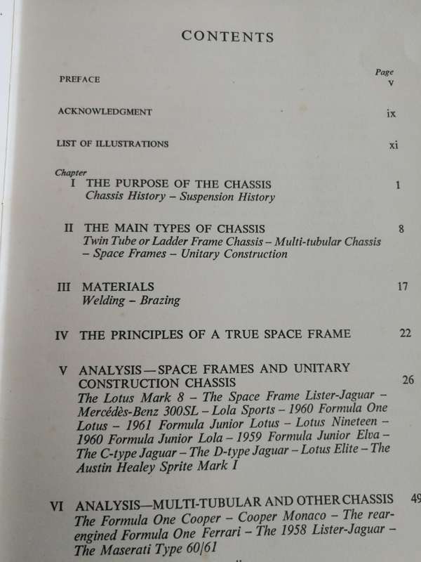 RACING & SPORTS CAR CHASSIS DESIGN M COSTIN and D PHIPPS Second Imp. 1962