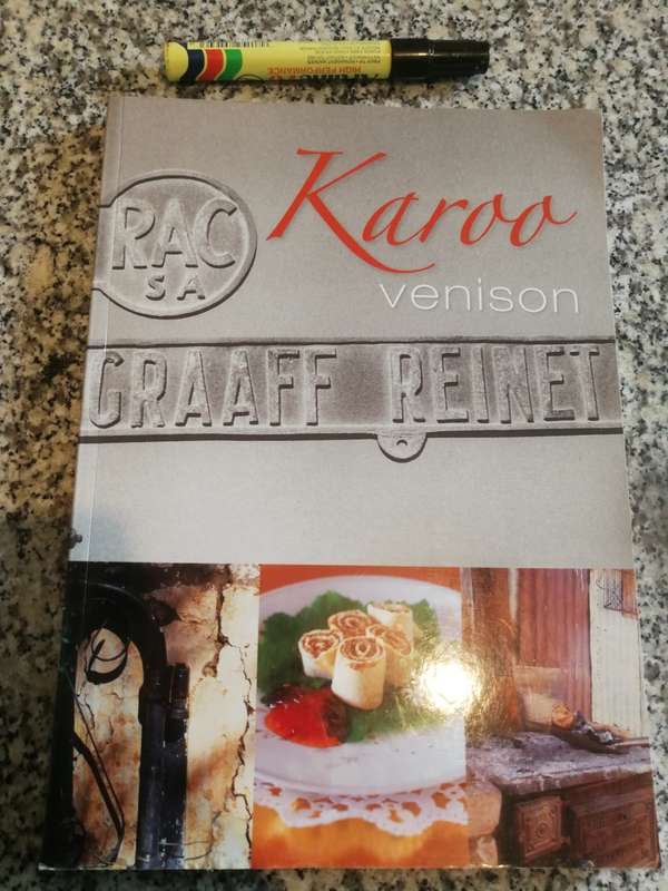 KAROO VENISON LYNNE MINNAAR A REYNOLDS A NEETHLING Cookbook incl. Biltong and Sausage ( English )