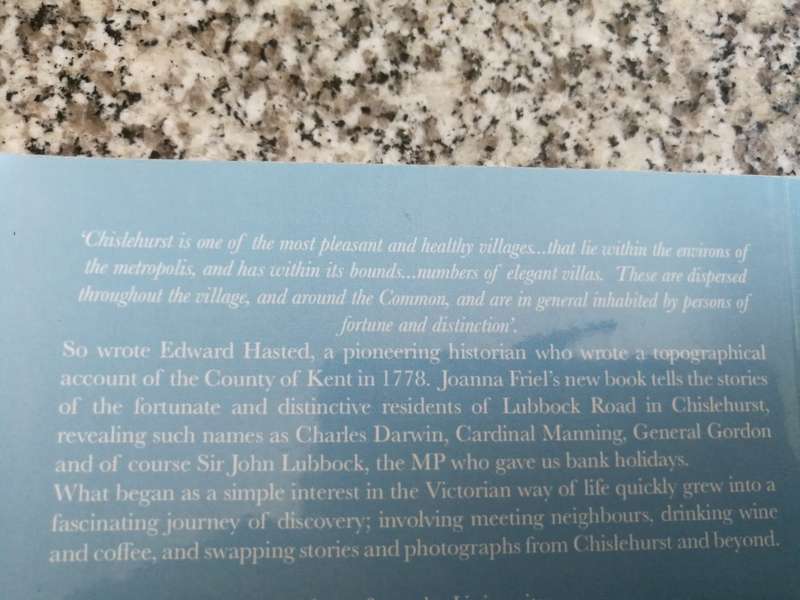 FORTUNE AND DISTINCTION History of LUBBOCK ROAD CHISLEHURST A Personal Journey SIGNED JOANNA FRIEL