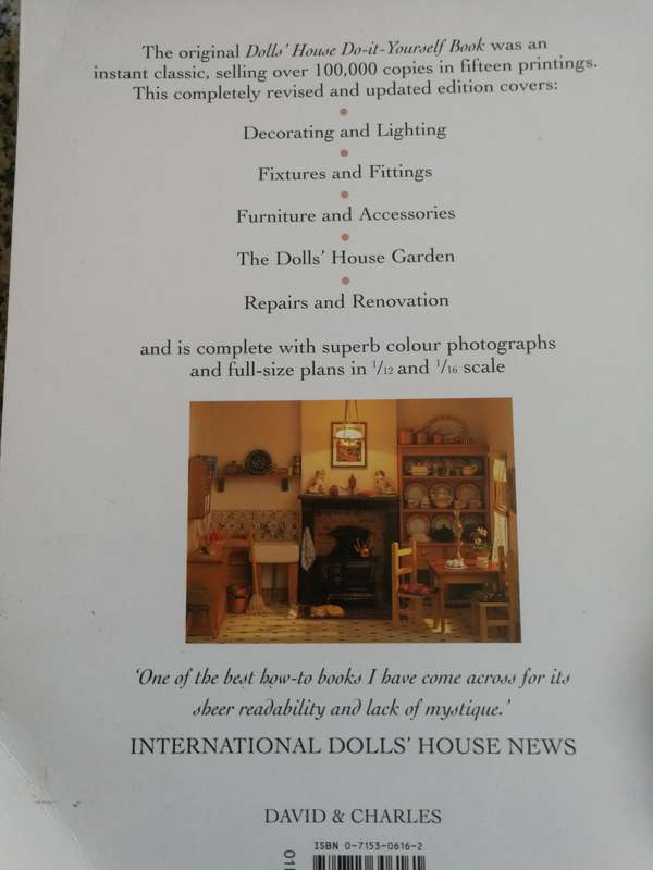 THE NEW DOLLS HOUSE DO IT YOURSELF IN 1/12 and 1/16 SCALE VENUS & MARTIN DODGE  woodworking