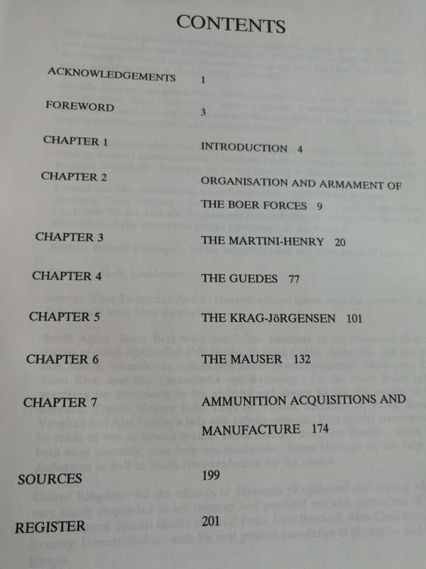 BOER RIFLES and CARBINES  of the ANGLO BOER WAR RON BESTER ( weapons guns war )