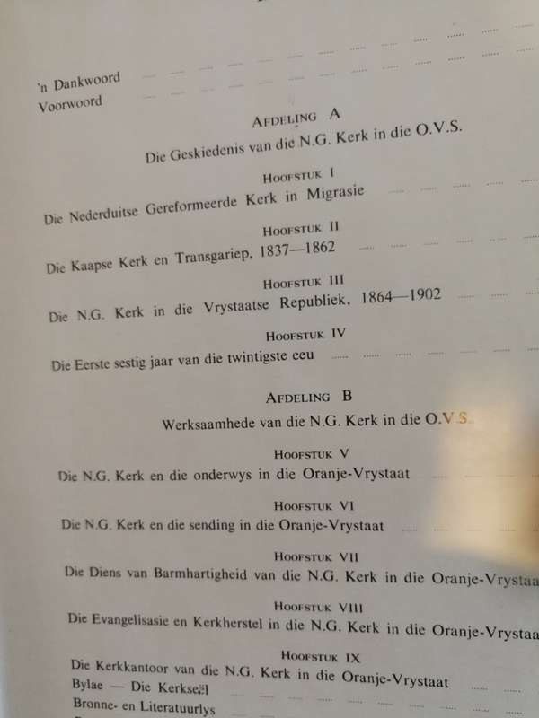 Die NEDERDUITSE GEREFORMEERDE KERK in die ORANJE VRYSTAAT Prof Dr J J OBERHOLSTER  ( NG KERK