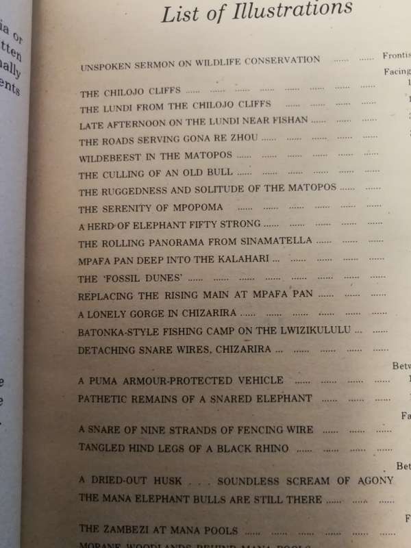 WILD PLACES of ZIMBABWE DICK PITMAN  ( the Matopos Wankie a travellogue on major wildlife areas )
