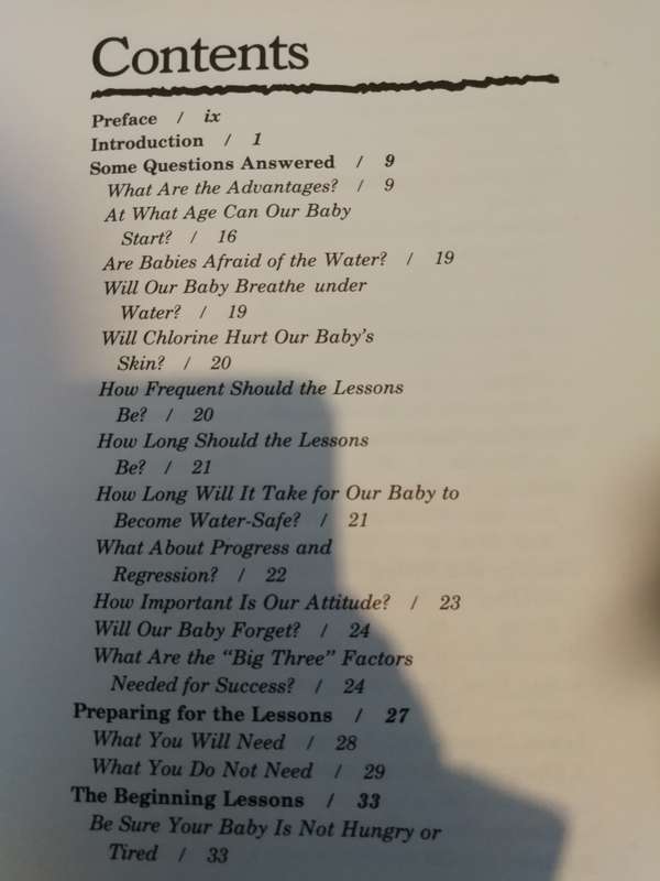 TEACHING AN INFANT TO SWIM VIRGINIA HUNT NEWMAN ( swimming )